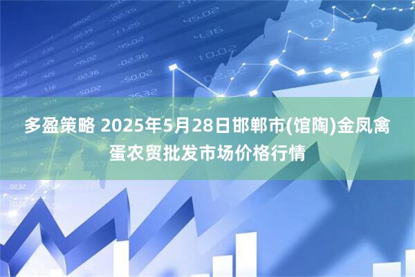 多盈策略 2025年5月28日邯郸市(馆陶)金凤禽蛋农贸批发市场价格行情